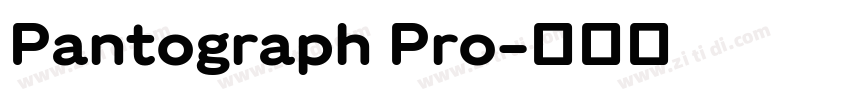 Pantograph Pro字体转换